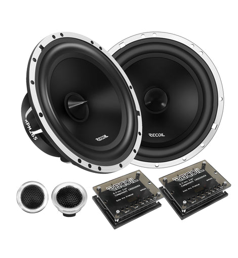 RPM265 6.5 INCH 2 WAY COMPONENT SPEAKER, ECHO PRO PREMIUM